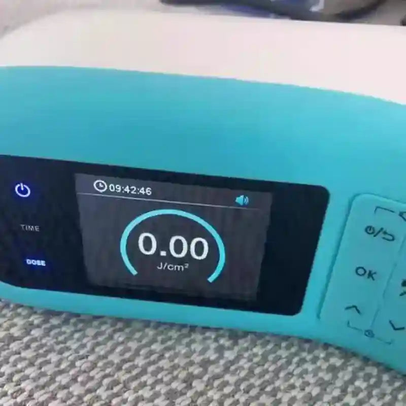 uvbwell luma flex uvb lamp control screen